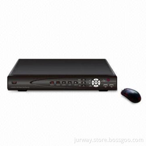 D1 DVR with Multi-language OSD Menu and 8-channel Video Output, Measures 285 x 220 x 46mm